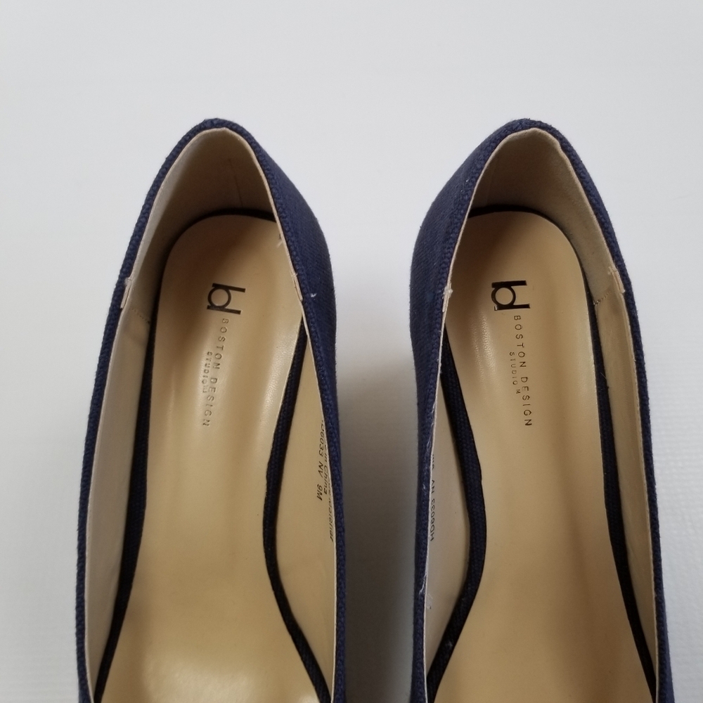 Boston Design Studio Espadrille Wedge Shoes Size 9 - Picture 7 of 10